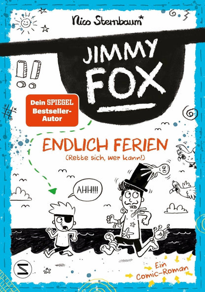 HarperCollins Jimmy Fox. Endlich Ferien (Rette sich, wer kann!) (Deutsch, 2023, Nico Sternbaum)