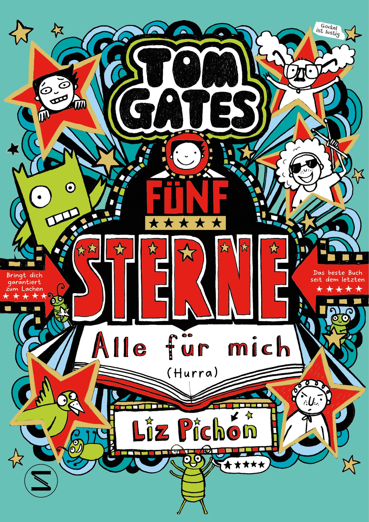 Egmont Schneiderbuch Tom Gates. Fünf Sterne - Alle für mich (Hurra) (Deutsch, 2024, Liz Pichon, Verena Kilchling)