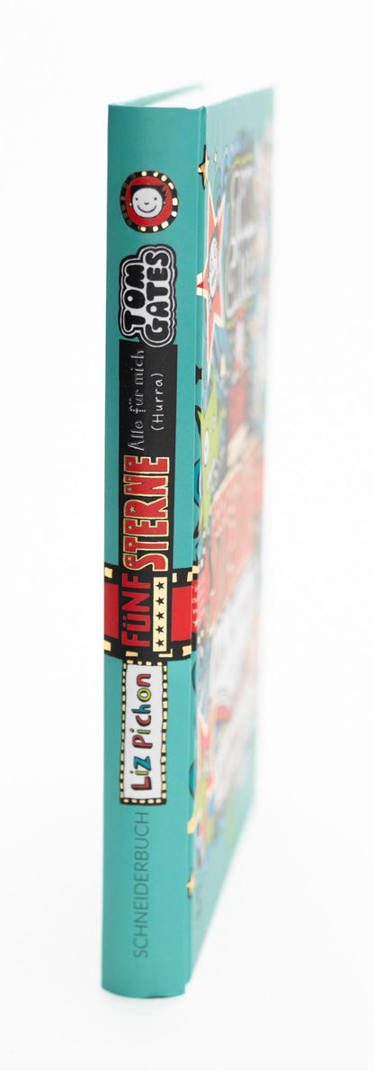Egmont Schneiderbuch Tom Gates. Fünf Sterne - Alle für mich (Hurra) (Deutsch, 2024, Liz Pichon, Verena Kilchling)