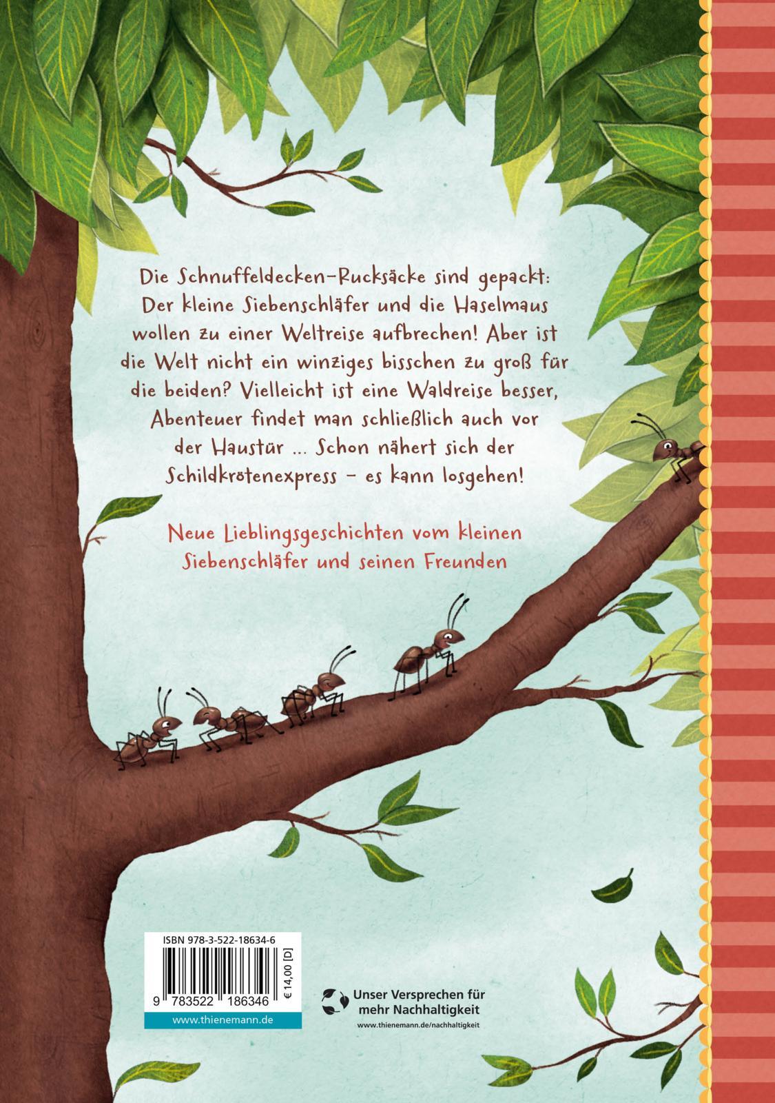 Thienemann Der kleine Siebenschläfer: Ein Rucksack voller Waldgeschichten (Deutsch, 2024, Sabine Bohlmann, Kerstin Schoene)