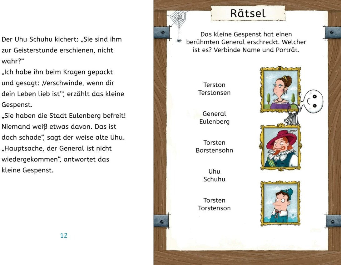 Kleine Lesehelden: Das kleine Gespenst