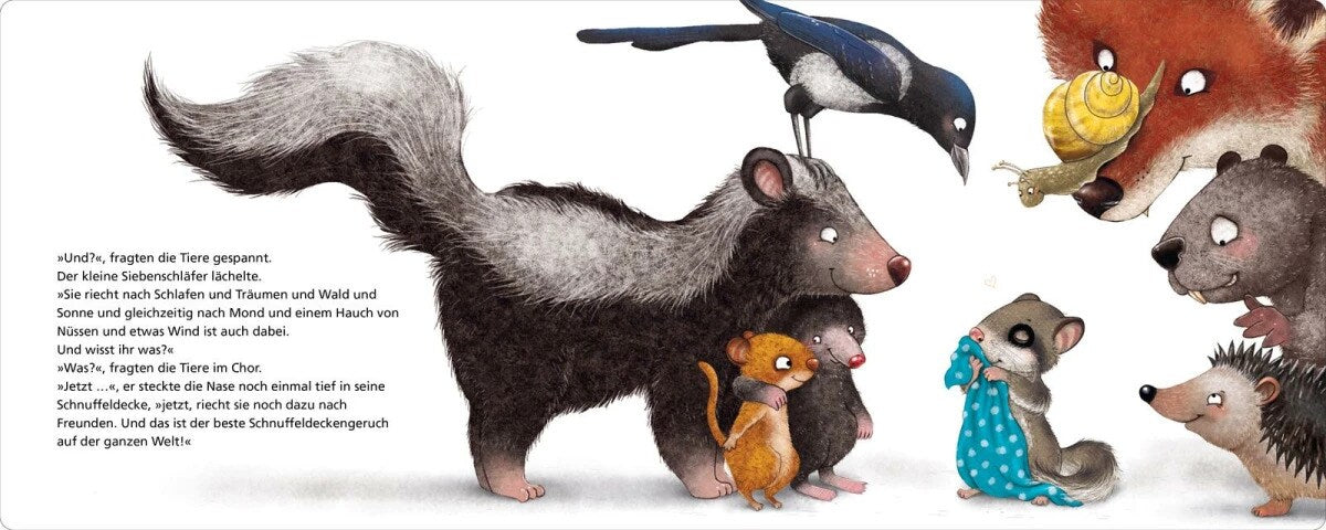 Der kleine Siebenschläfer - Die Geschichte von kleinen Siebenschläfer, der seine Schnüffeldecke verloren hatte