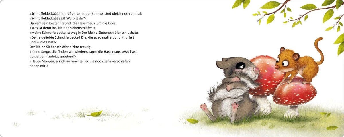 Der kleine Siebenschläfer - Die Geschichte von kleinen Siebenschläfer, der seine Schnüffeldecke verloren hatte