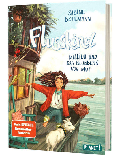 Planet Flusskind 3: Millilu und das Blubbern von Mut (Deutsch, 2024, Sabine Bohlmann, Simona Ceccarelli)