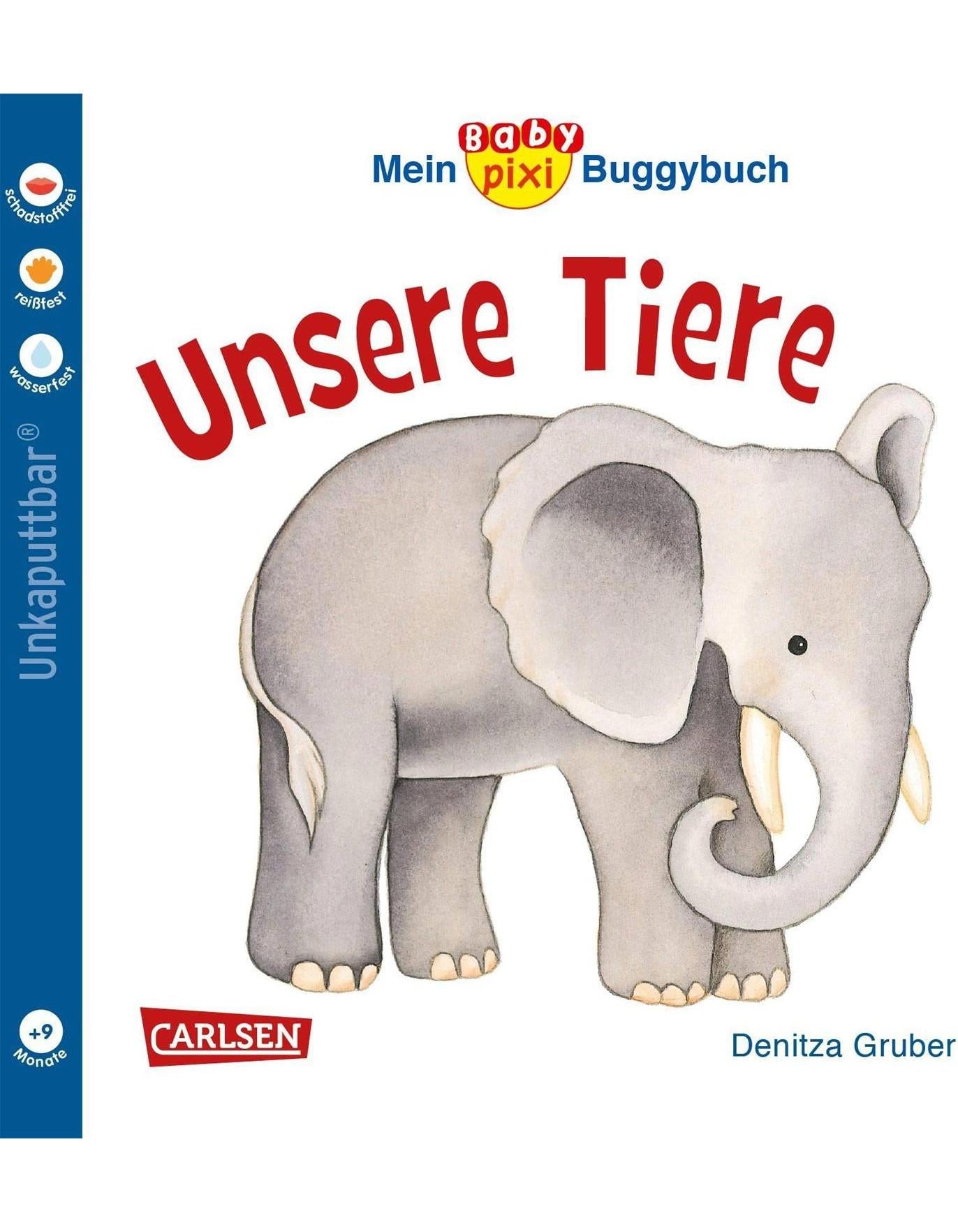 Carlsen Baby Pixi 44: Mein Baby-Pixi Buggybuch: Unsere Tiere