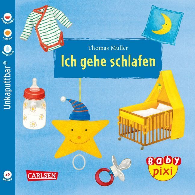 Carlsen Baby pixi - Ich gehe schlafen (Deutsch, 2018, Thomas Müller)