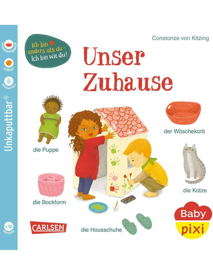 Carlsen Baby Pixi (unkaputtbar) 144: Unser Zuhause