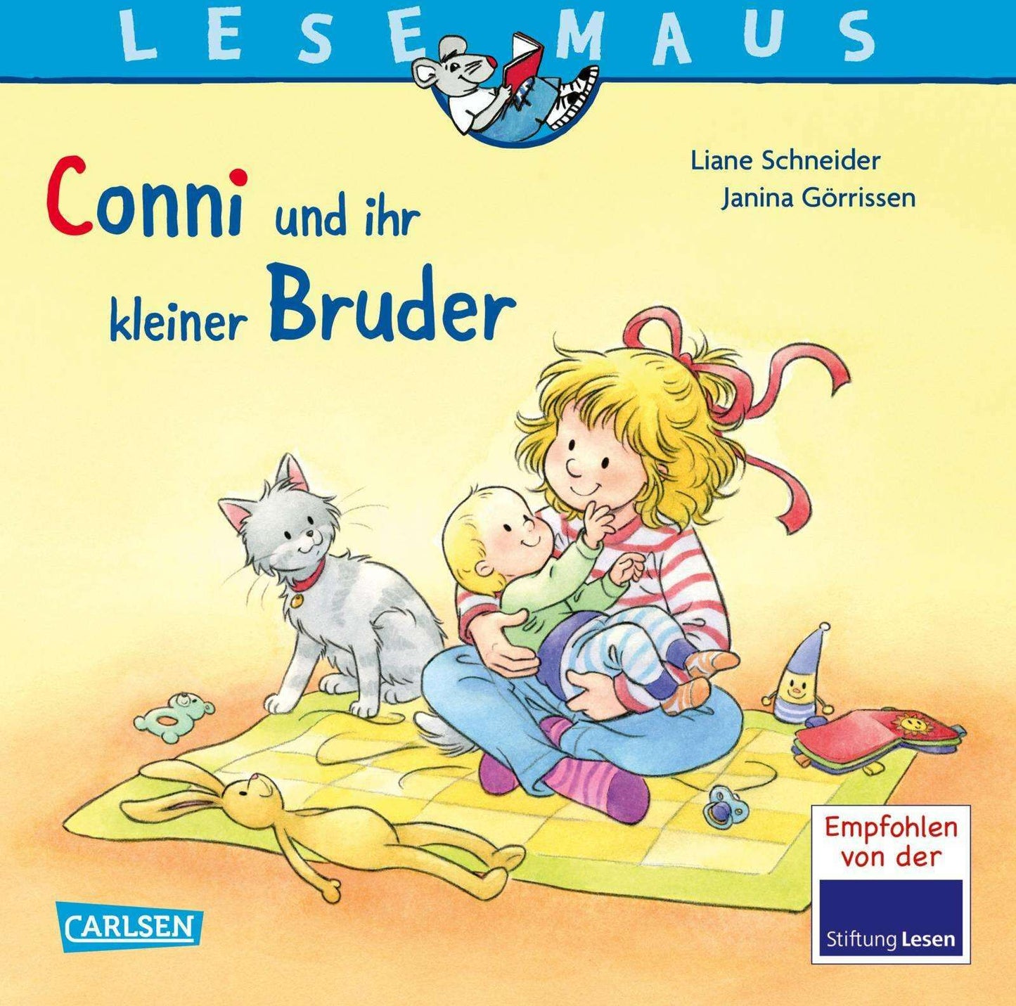 Carlsen LESEMAUS 23: Conni und ihr kleiner Bruder (Deutsch, 2024, Liane Schneider, Janina Görrissen, Marc Rueda)