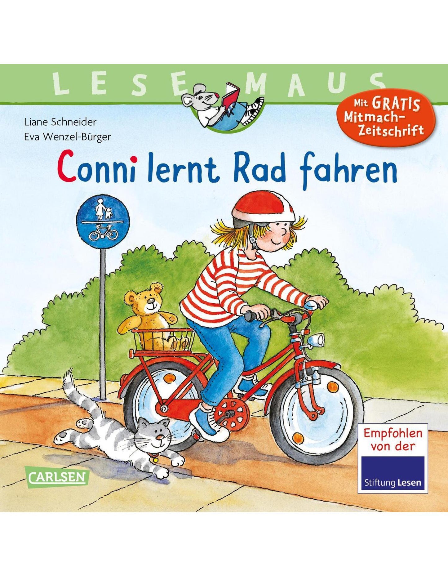 Carlsen Conni lernt Rad fahren (Deutsch, 2015, Liane Schneider)