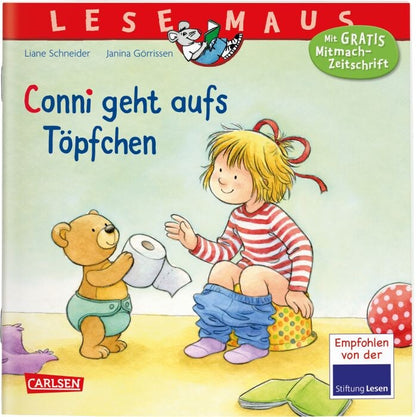 Carlsen LESEMAUS 83: Conni geht aufs Töpfchen (Deutsch, 2017, Liane Schneider)