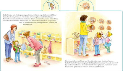 Conni-Pappbilderbuch: Conni kommt in den Kindergarten