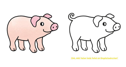 Carlsen Das neue, dicke Kindergarten-Malbuch: Mit farbigen Vorlagen und lustiger Fehlersuche