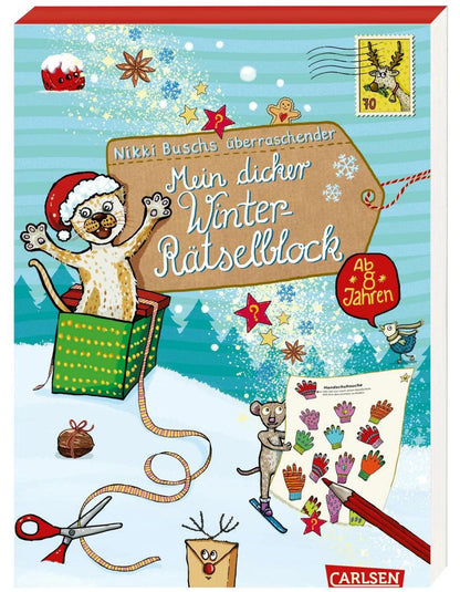 Carlsen Mein dicker Winter-Rätselblock (Deutsch, 2023, Christiane Hahn, Nikki Busch)