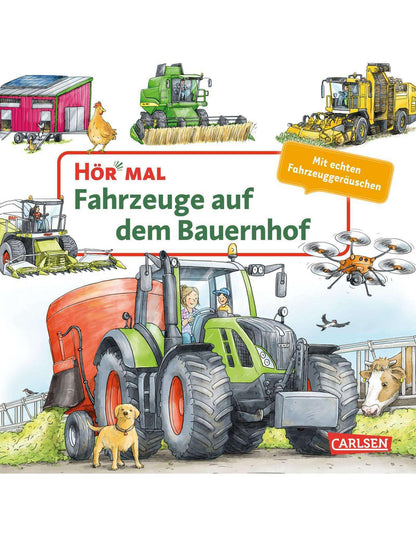 Carlsen Hör mal (Soundbuch): Fahrzeuge auf dem Bauernhof (Deutsch, 2024, Christian Zimmer)