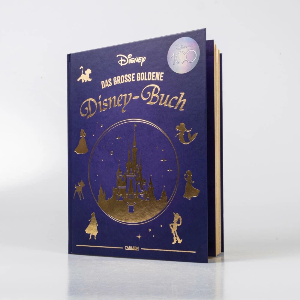 Carlsen Disney: Das grosse goldene Disney-Buch (Deutsch, 2023, Walt Disney, Constanze Steindamm)