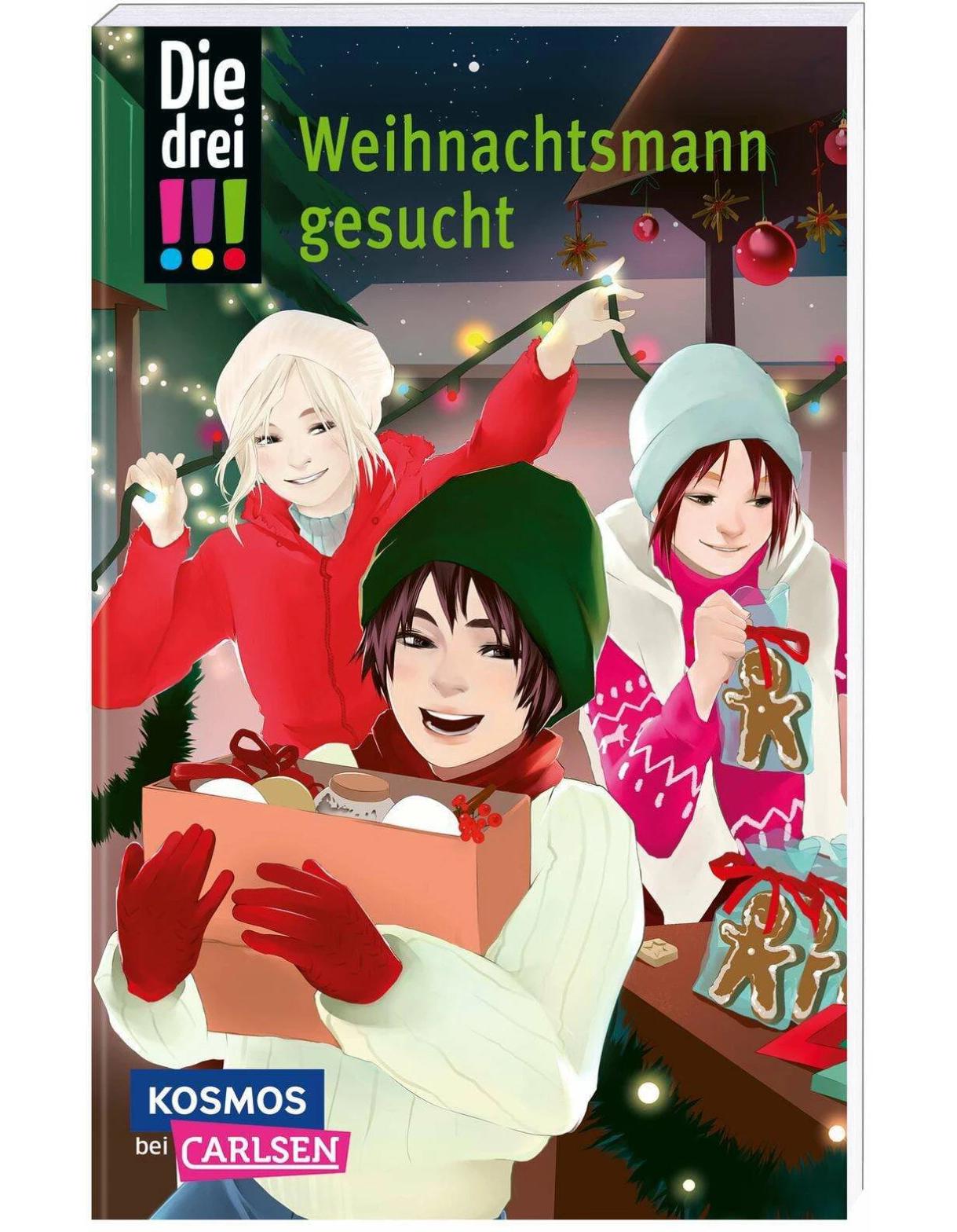 Carlsen Die drei DREI AUSRUFEZEICHEN - Weihnachtsmann gesucht (Deutsch, 2023, Maja von Vogel)