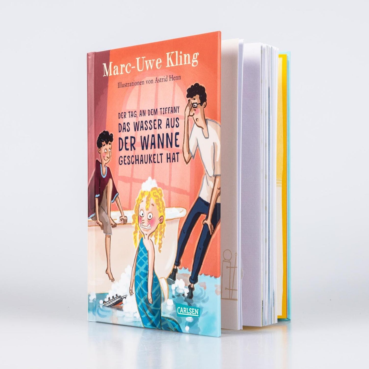 Carlsen Der Tag, an dem Tiffany das Wasser aus der Wanne geschaukelt hat (Deutsch, 2022, Marc-Uwe Kling, Astrid Henn)