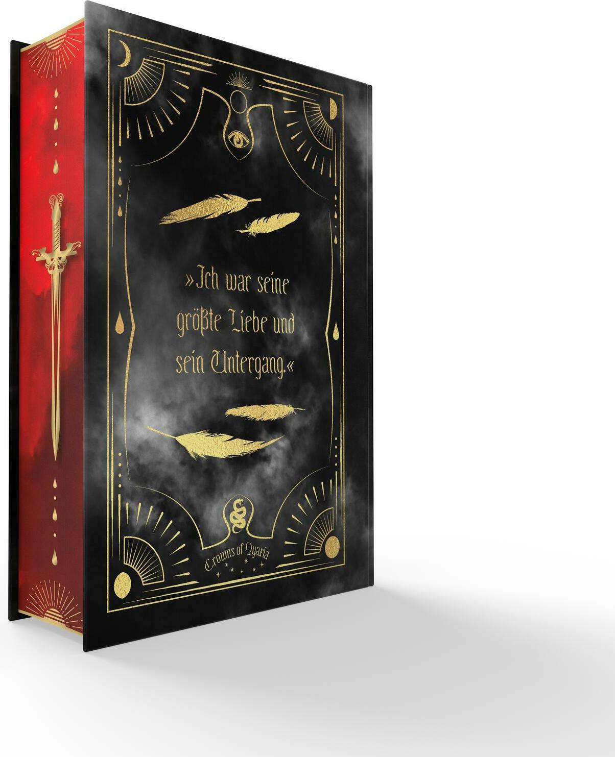 Carlsen The Ashes and the Star-Cursed King (Crowns of Nyaxia 2) (Deutsch, 2024, Carissa Broadbent)