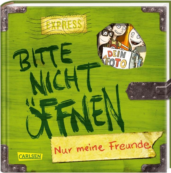 Carlsen Bitte nicht öffnen: Nur meine Freunde (Freundebuch) (Deutsch, 2020, Charlotte Habersack, Fréderic Bertrand)