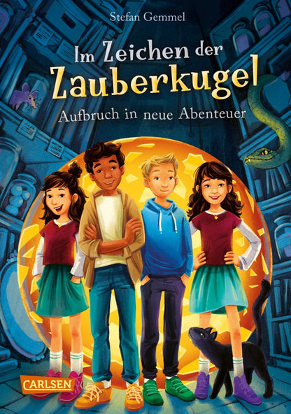 Carlsen Im Zeichen der Zauberkugel 7: Aufbruch in neue Abenteuer (Deutsch, 2021, Stefan Gemmel, Katharina Madesta)