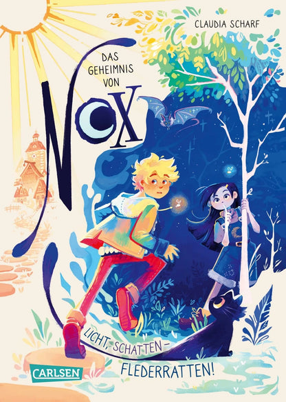 Carlsen Das Geheimnis von Nox 1: Licht, Schatten - Flederratten! (Deutsch, 2023, Claudia Scharf)