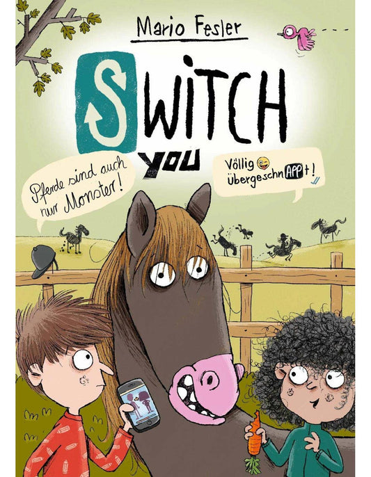 Carlsen SWITCH YOU. Völlig übergeschnAPPt! 3: Pferde sind auch nur Monster (Deutsch, 2024, Mario Fesler, Nikolai Renger)
