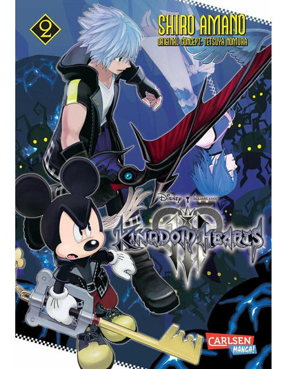 Carlsen Kingdom Hearts III 2 (Deutsch, 2023, Shiro Amano, Tetsuya Nomura, Inc. Disney Enterprises, Lasse Christian Christiansen, Inc., Disney Enterprises)