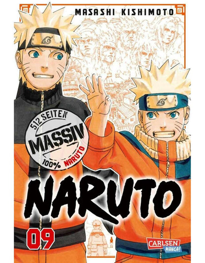 Carlsen NARUTO Massiv 9 (Deutsch, 2018, Masashi Kishimoto)
