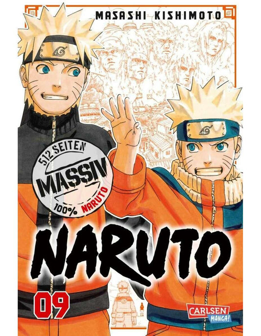 Carlsen NARUTO Massiv 9 (Deutsch, 2018, Masashi Kishimoto)