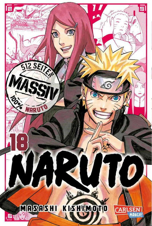 Carlsen NARUTO Massiv 18 (Deutsch, 2019, Masashi Kishimoto)