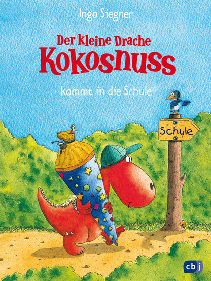 CBJ Der kleine Drachen Kokosnuss kommt in die Schule (Deutsch, 2004, Ingo Siegner)