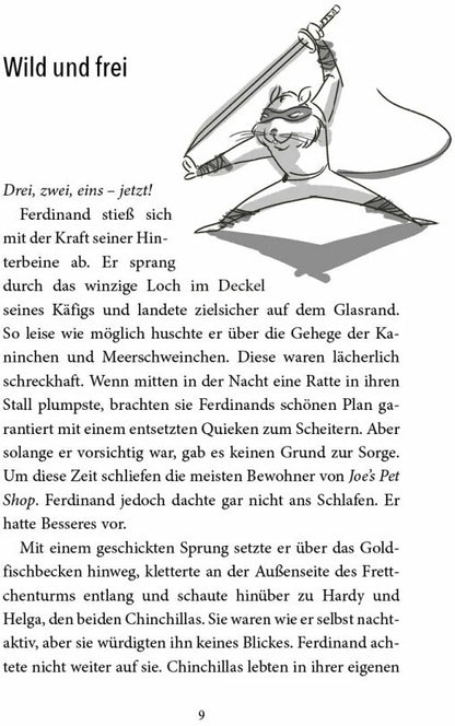 CBJ Clans of Ninja Rats - Kämpfer des Feuers (Deutsch, 2023, Gesa Schwartz)
