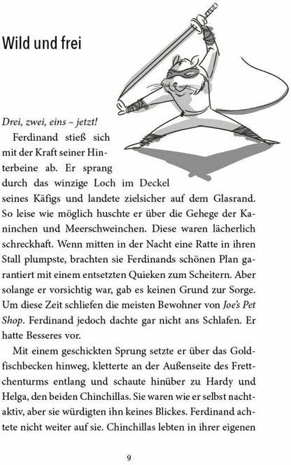 CBJ Clans of Ninja Rats - Kämpfer des Feuers (Deutsch, 2023, Gesa Schwartz)