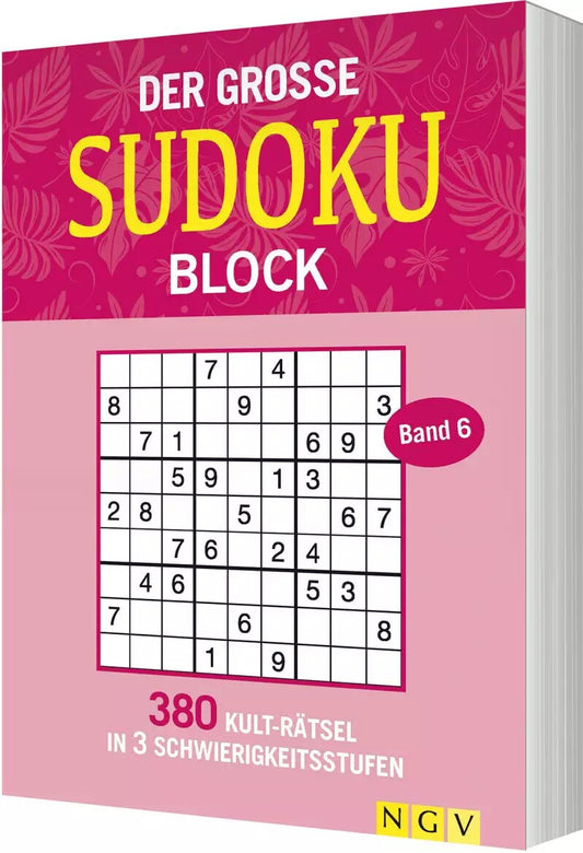 Naumann + Göbel Der große Sudokublock Band6 (Deutsch, 2022)
