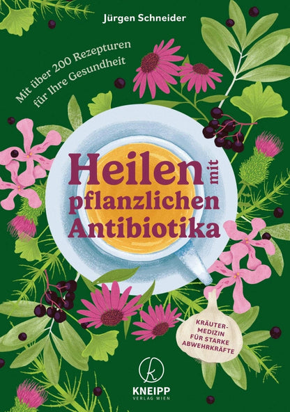 Kneipp-Verlag Heilen mit pflanzlichen Antibiotika (Deutsch, 2023, Jürgen Schneider)