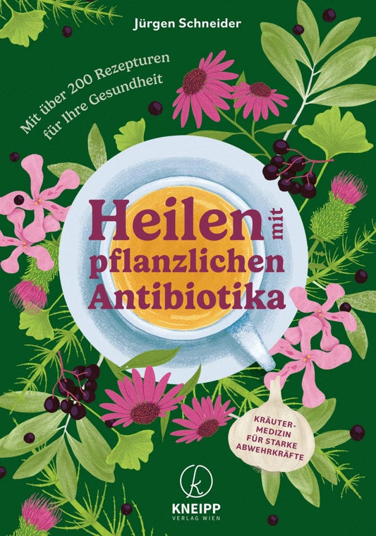 Kneipp-Verlag Heilen mit pflanzlichen Antibiotika (Deutsch, 2023, Jürgen Schneider)