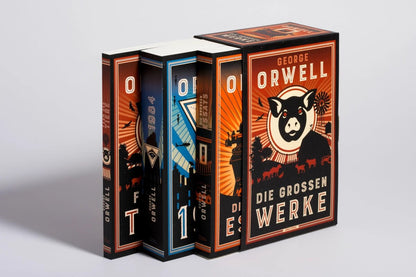 George Orwell, Die grossen Werke. Farm der Tiere, 1984, Die grossen Essays. Im Schuber