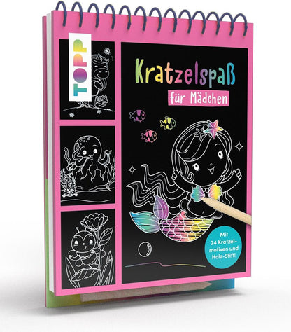 Frech Kratzelspaß für Mädchen (Deutsch, 2023, frechverlag)