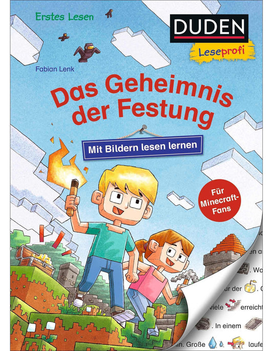 S. Fischer Publishing Duden Leseprofi - Mit Bildern lesen lernen: Das Geheimnis der Festung (Deutsch, 2023, Dominik Rupp, Fabian Lenk)