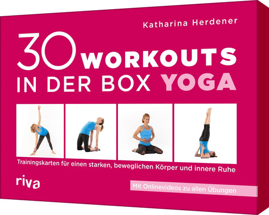 Riva 30 Workouts in der Box - Yoga (Deutsch, 2023, Katharina Herdener)