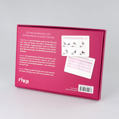 Riva 30 Workouts in der Box - Yoga (Deutsch, 2023, Katharina Herdener)