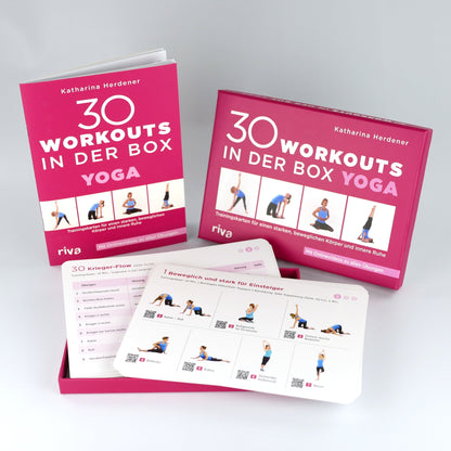 Riva 30 Workouts in der Box - Yoga (Deutsch, 2023, Katharina Herdener)