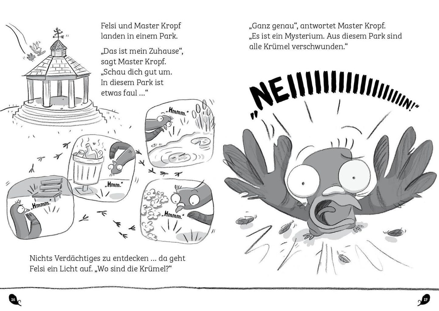 Loewe Verlag Knallharte Tauben gegen das Böse (Deutsch, 2020, Ulrich Thiele, Ben Wood, Loewe Wow! Andrew McDonald)
