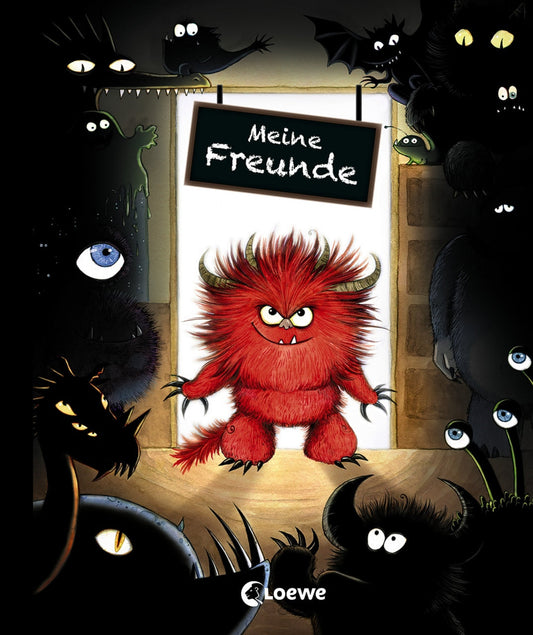 Loewe Verlag Meine Freunde (Monster) (Deutsch, 2020, Loewe Eintragbücher, Leonie Daub)