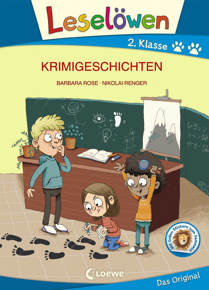 Loewe Verlag Leselöwen 2. Klasse - Krimigeschichten (Deutsch, 2020, Barbara Rose, Nikolai Renger)