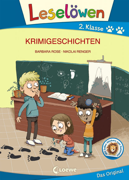 Loewe Verlag Leselöwen 2. Klasse - Krimigeschichten (Deutsch, 2020, Barbara Rose, Nikolai Renger)