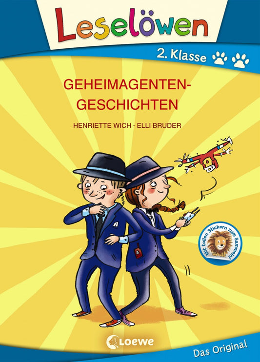 Loewe Verlag Leselöwen 2. Klasse - Geheimagentengeschichten (Deutsch, 2021, Henriette Wich, Loewe Erstlesebücher, Elli Bruder)