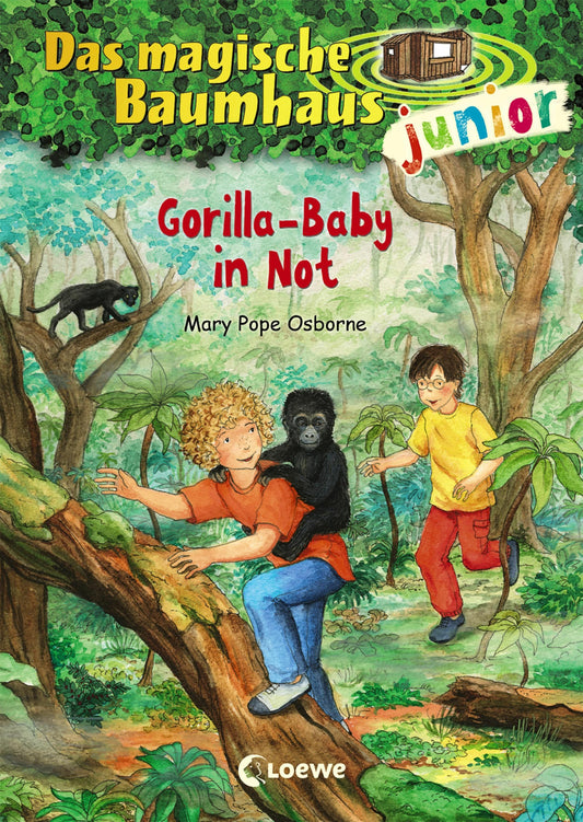 Loewe Verlag Das magische Baumhaus junior 24 - Gorilla-Baby in Not (Deutsch, 2020, Mary Pope Osborne, Sabine Rahn, Jutta Knipping)