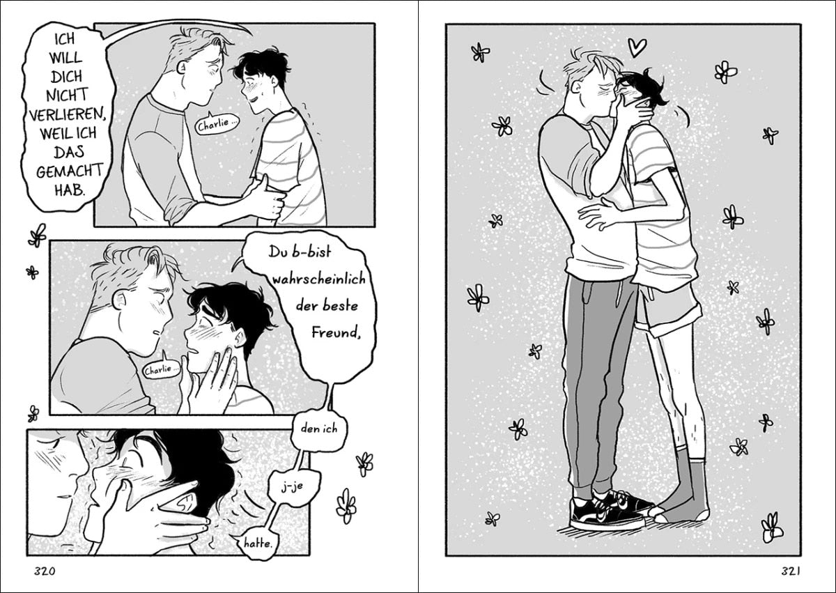 Loewe Verlag Heartstopper Volume 2 (deutsche Hardcover-Ausgabe) (Deutsch, 2022, Alice Oseman, Vanessa Walder)