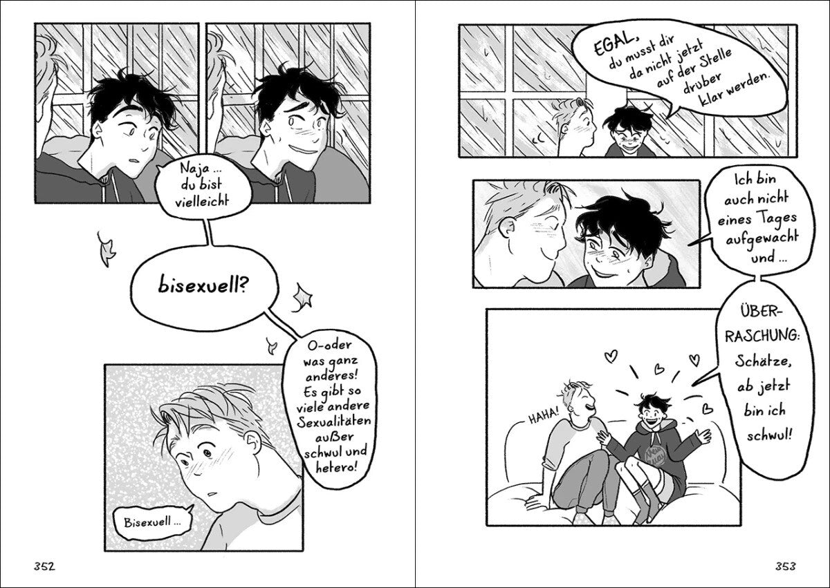 Loewe Verlag Heartstopper Volume 2 (deutsche Hardcover-Ausgabe) (Deutsch, 2022, Alice Oseman, Vanessa Walder)